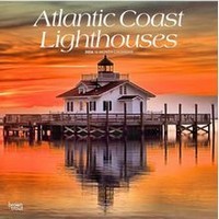 Atlantic Coast Lighthouses 2026 Wall Calendar
