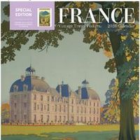 France Vintage Travel Poster Special Edition 2026 Calendar